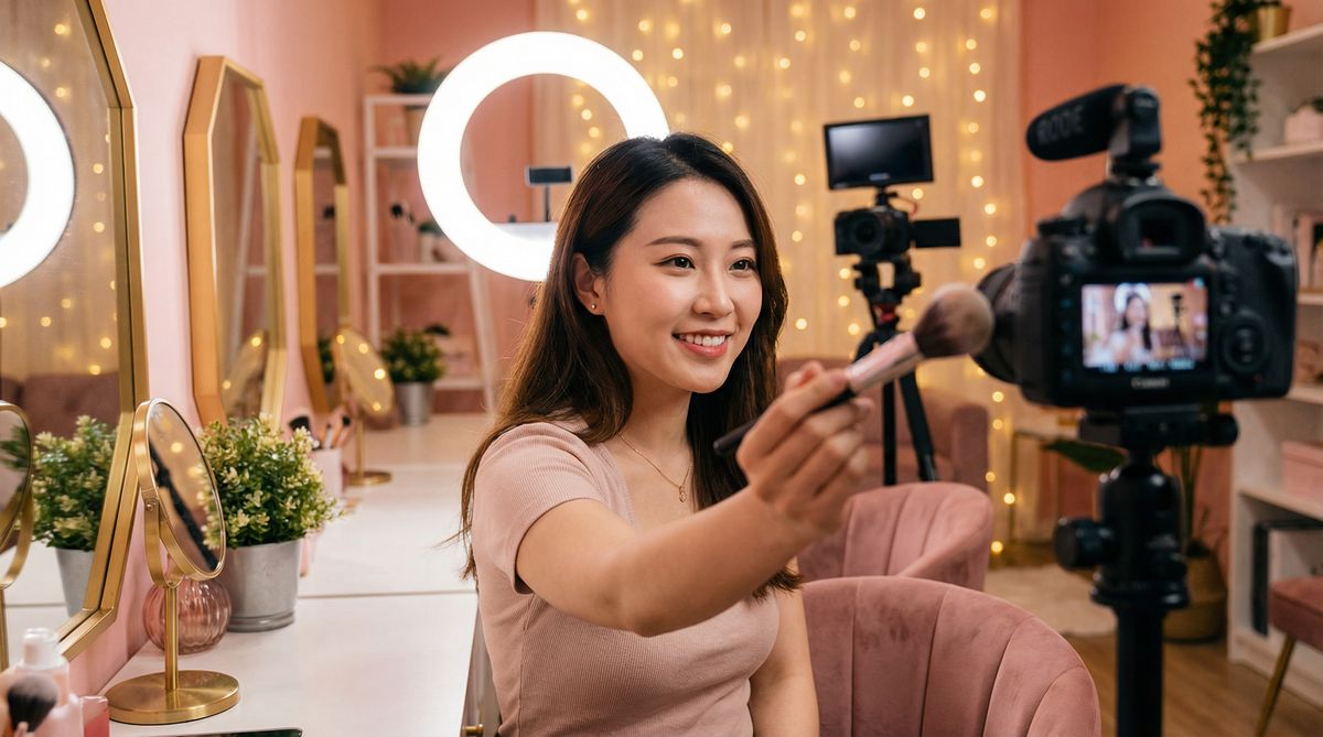 探花美妆视频教程